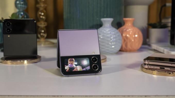 Fotografieren mit dem Cover-Display des Samsung Galaxy Z Flip 4