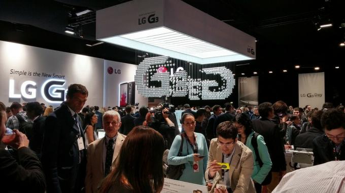 LG G3 примерна снимка