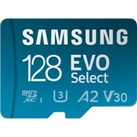 „Samsung EVO Select“ 128 GB „MicroSD“ kortelė: 20 USD
