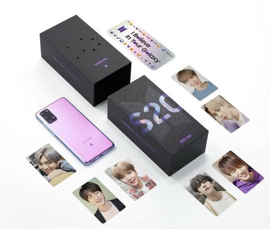 „Samsung Galaxy S20 + BTS Edition“ 