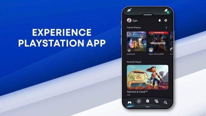 Aplikacija Playstation Experience