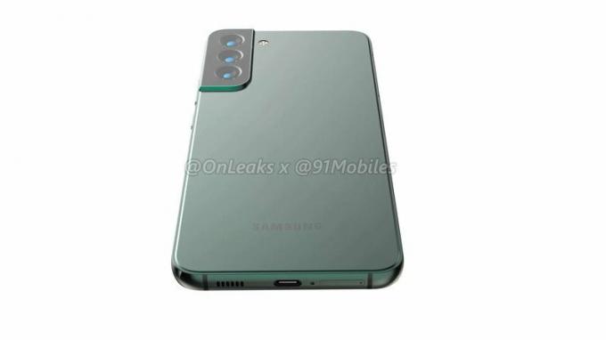 الجزء الخلفي من Samsung Galaxy S22 Plus