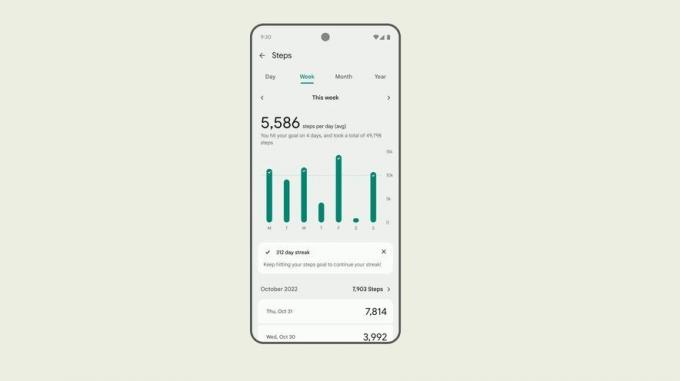 Fitbit lancia per la prima volta le serie di passi su Android.