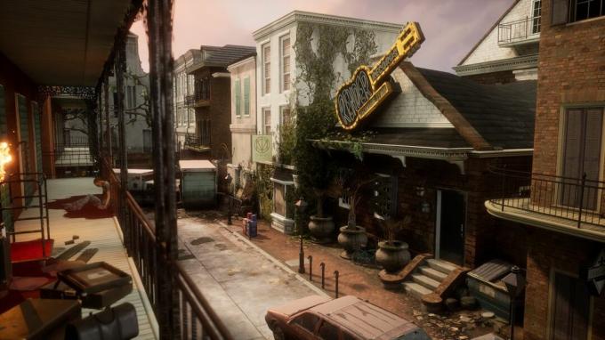 The Walking Dead: Saints & Sinners – Rozdział 2 Zrzut ekranu Retribution przedstawiający Bourbon Street