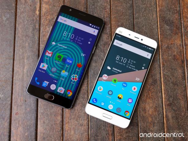 OnePlus 3 לעומת Xiaomi Mi 5