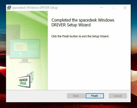 Instalējiet Spaedesk Desktop Ss