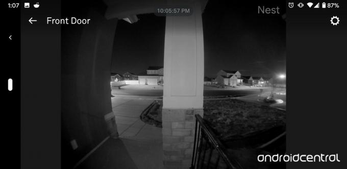 Google Nest-kamera Intet lys