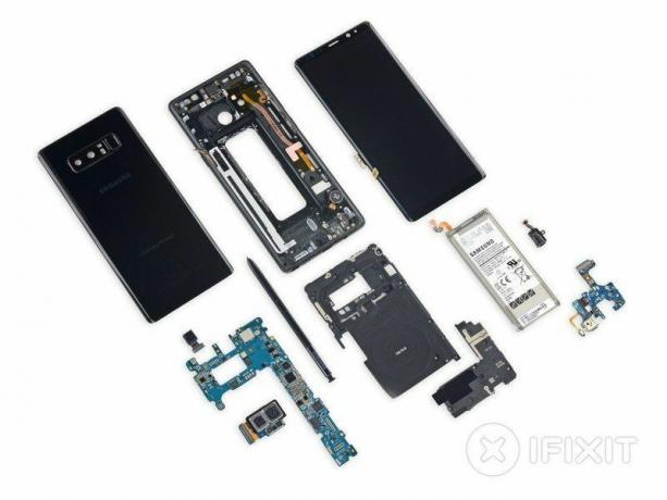 Galaxy Note 8 demontage