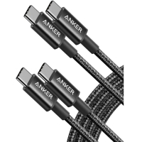 Anker nylon USB-C naar USB-C-kabel (2 stuks) $ 15,99