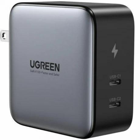 Carregador de parede UGREEN Nexode 100 W USB-C 2 portas