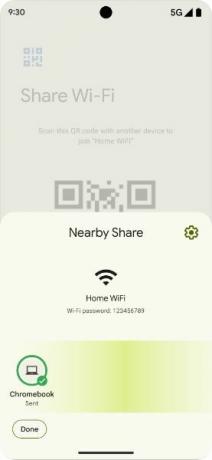 Wi-Fi за споделяне наблизо