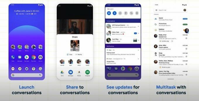 Percakapan Android 12
