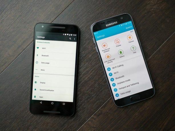 Samsung Galaxy S7 verzus Nexus 5X