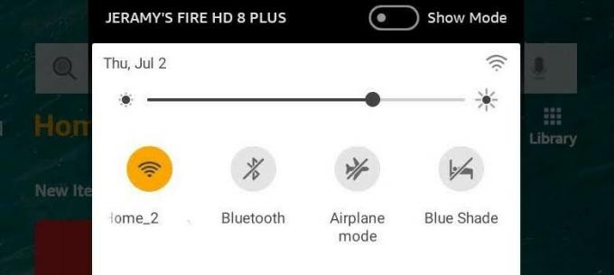 Εναλλαγή λειτουργίας επίδειξης Amazon Fire Hd 8 Plus