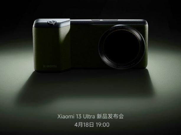 Teaser Xiaomi 13 Ultra -lisävarusteelle
