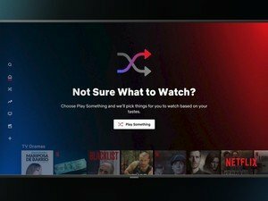 Die Netflix-Shuffle-Funktion "Play Something" wird auf Smart-TVs eingeführt