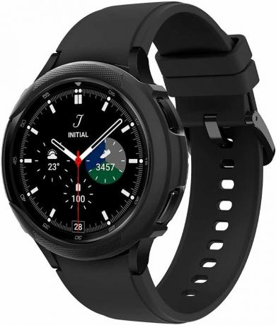 Klasická ochrana obrazovky Spigen Galaxy Watch 4 