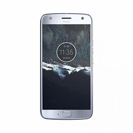 Телефон Motorola Moto X4 Android One Edition с заводской разблокировкой - 64 ГБ - 5,2 дюйма - Sterling Blue (Гарантия США) - PA8S0021US