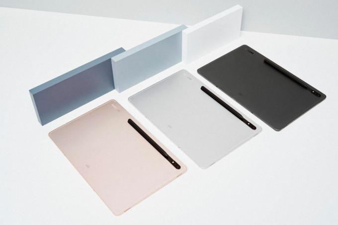 Galaxy Tab S8 cores estilo de vida