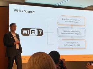 MediaTek demonstrerar Wi-Fi 7 på CES, presenterar 2,4x hastighetsökning över Wi-Fi 6