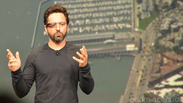 Sergey Brin + glas