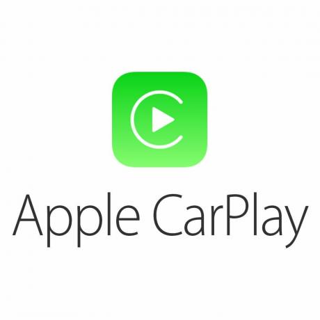 Logo Apple CarPlay.