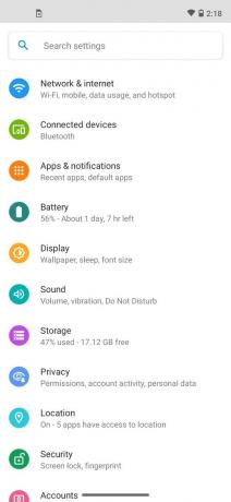 Screenshot Moto G Fast
