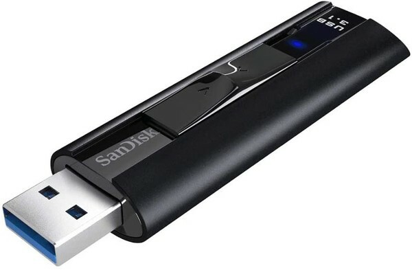 „Sandisk Extreme Pro USB 3.1 Flash Drive“.