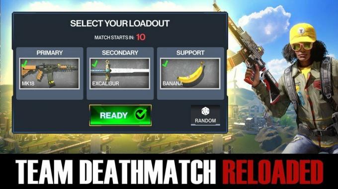 Population One Team Deathmatch е презареден
