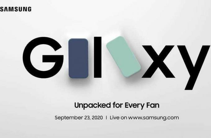 Le Galaxy S20 FE fera une pause lors de l'événement Unpacked de Samsung le 23 septembre