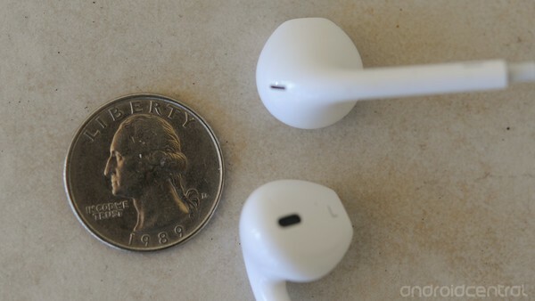 Apple EarPods på Android.