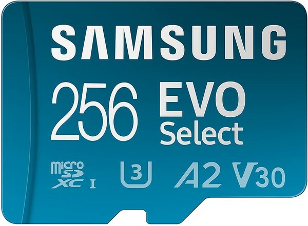 بطاقة Samsung Evo Select Plus MicroSD بسعة 256 جيجا بايت