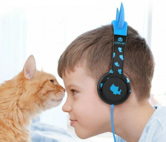 iClever Детски слушалки за уши за котки