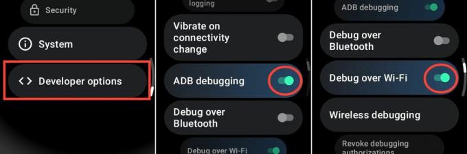 Abilita il debug ADB e il debug tramite Wi-Fi per TicWatch Pro 5