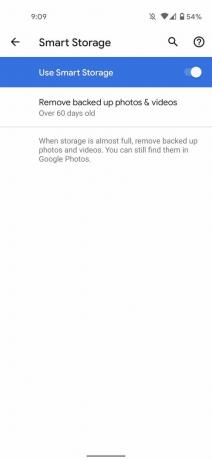 Google Pixeli salvestusseaded