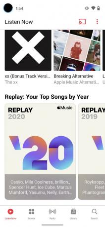 Apple Music 2020 kordus 2