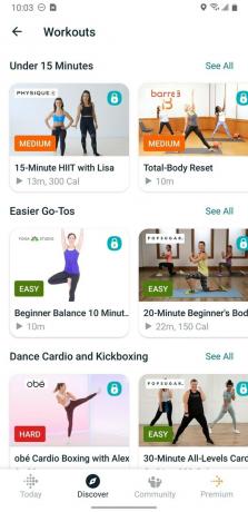 Fitbit aplikacija za vježbanje 2