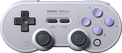 Рендер 8Bitdo SN30 Pro