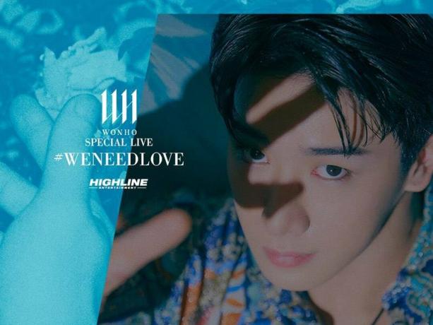 Wonho Special Live Weneedlove Held