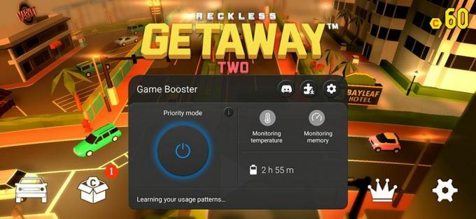 Samsung Galaxy One UI 4 Скрийншот Game Launcher