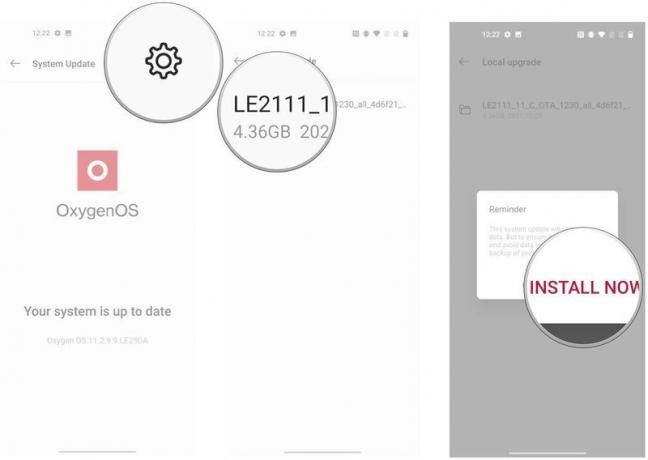 Installer OxygenOS 12 baseret på Android 12