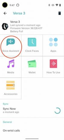 Как настроить Google Assistant Fitbit Step 010