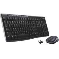 Combinazione tastiera e mouse wireless Logitech MK270: $ 27,99