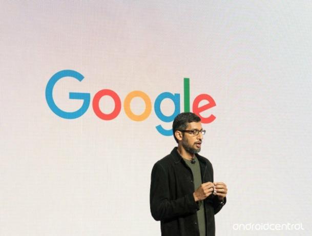 Googles administrerende direktør Sundar Pichai