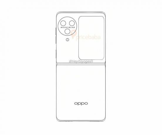 Bocoran desain OPPO Find N3 Flip dengan housing kamera melingkar