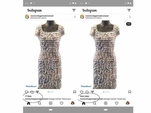 Instagram feed-like-tellingen verbergen