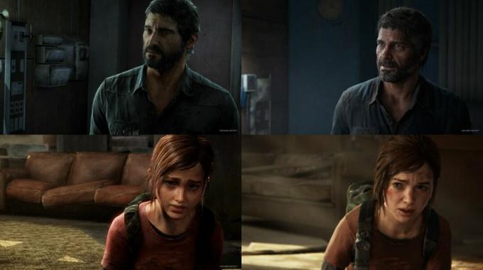 The Last of Us Del 1 sammenligninger