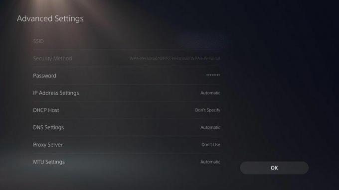 Avanserte innstillinger for PS5