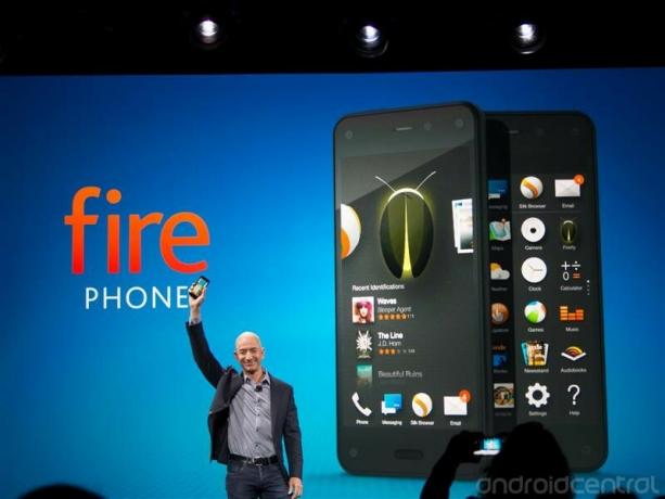 Oznámení Amazon Fire Phone