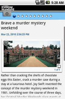 London Evening Standard Android 2